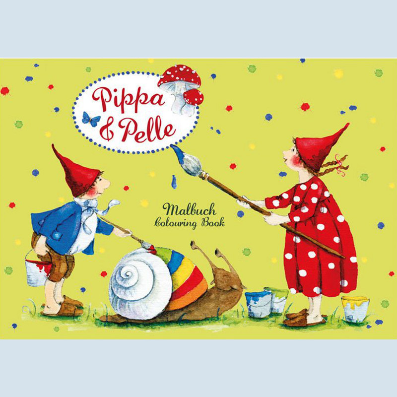 Grätz Verlag - Mini Malbuch - Pippa und Pelle