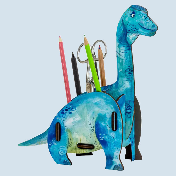 Werkhaus Stiftebox - Dino Brachiosaurus