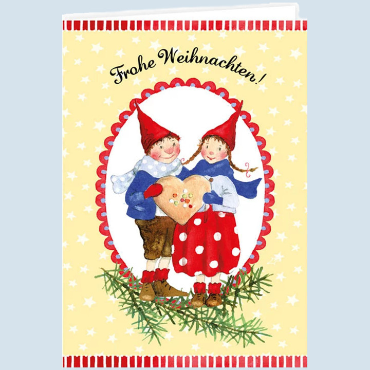 Graetz publishing - card, christmas card, Pippa and Pelle