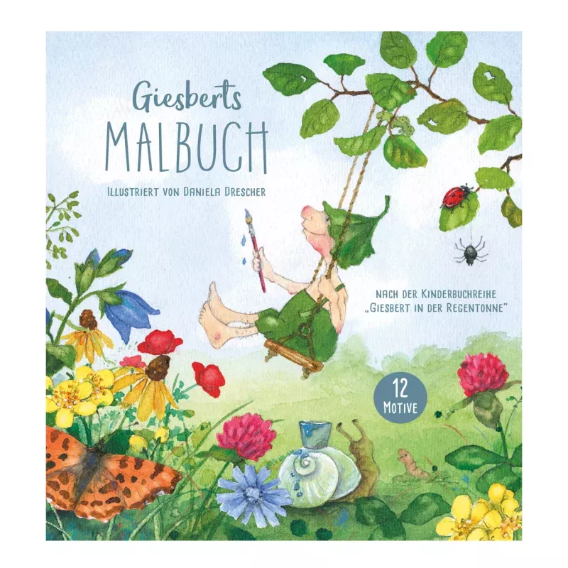 Grätz Verlag Malbuch Giesbert in der Regentonne