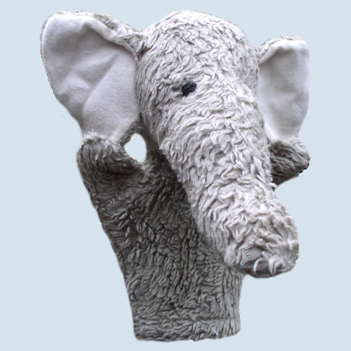 plue natur eco hand doll - elephant