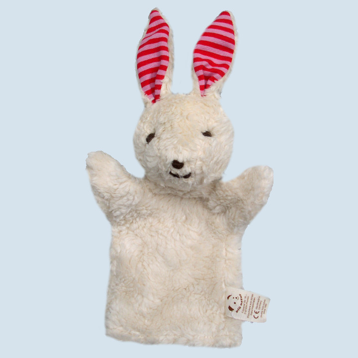 plue natur eco hand puppet rabbit, bunny