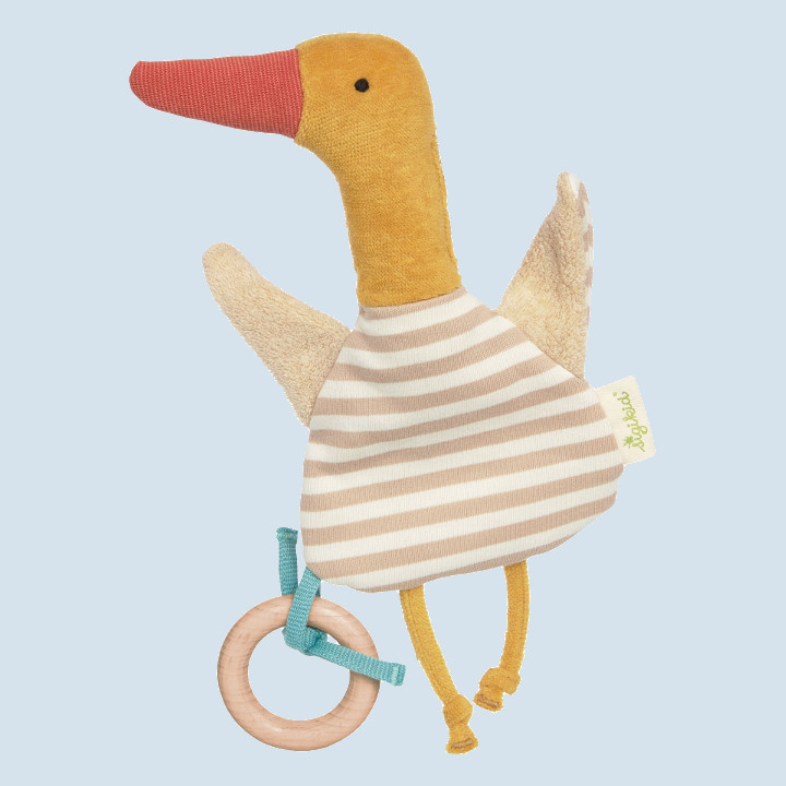 Sigikid baby grabbing toy duck - eco