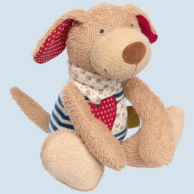 Sigikid cuddly animal dog - organic cotton