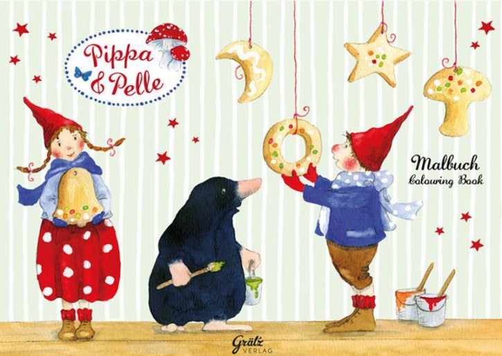 Gratz Verlag Malbuch Weihnachten Mit Pippa Pelle Und Maulwurf Maman Et Bebe