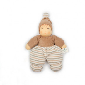 Nanchen doll mini Mopsi natural, organic cotton