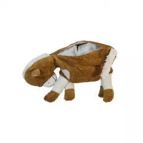 Pat & Patty cuddly pillow horse large brown, eco