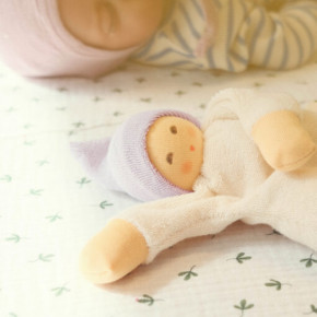 Nanchen doll Nucki pastell - organic cotton, eco