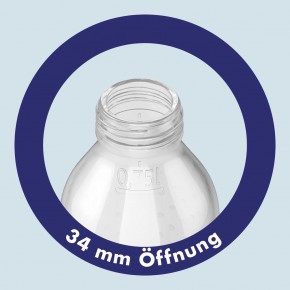 Emil - Weithals Trinkflasche Spirit - 0,75 Liter