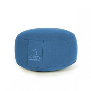 Sense & Soul Yogakissen Rondo S blau, Baumwolle, Bio