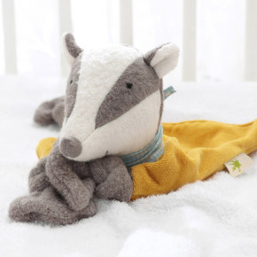 Sigikid baby comforter badger, eco